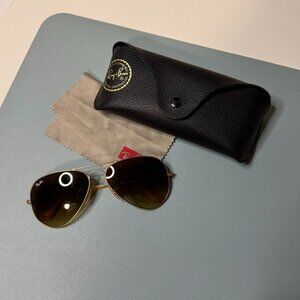 Ray Ban 'Original Aviator' 58mm Sunglasses, Brown